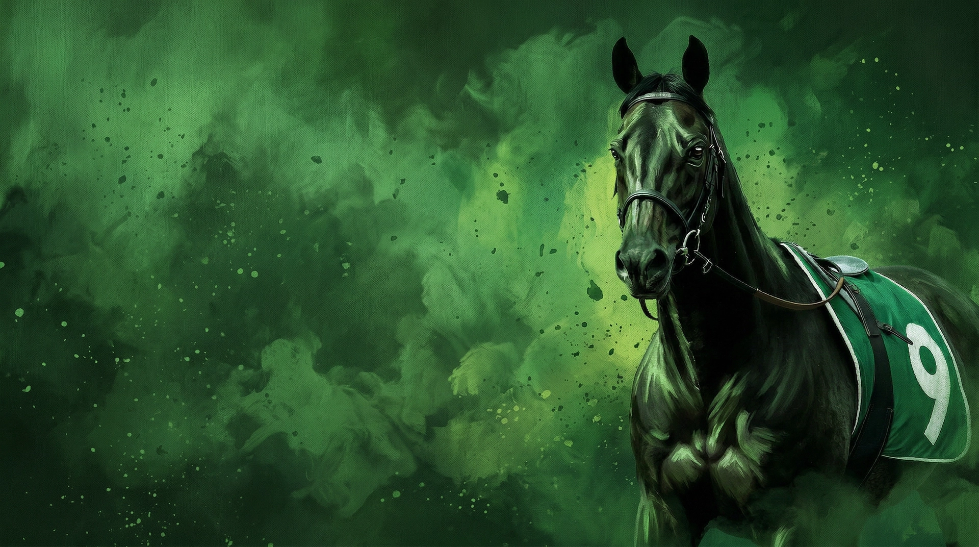 Horse illustrated style